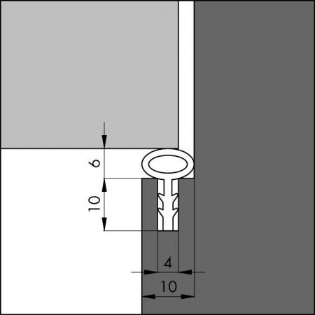 4566 AC Peripheral frame seal detail