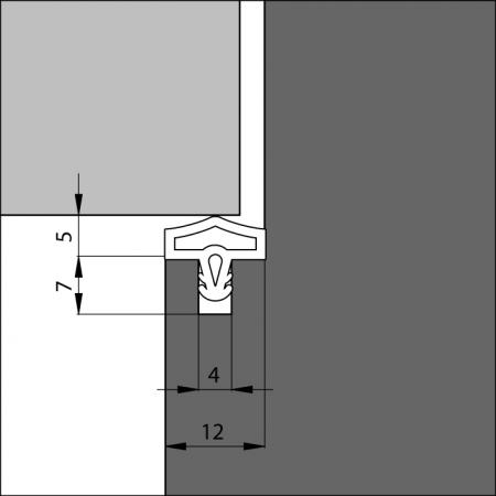 Aanslagprofiel 0680 AC detail