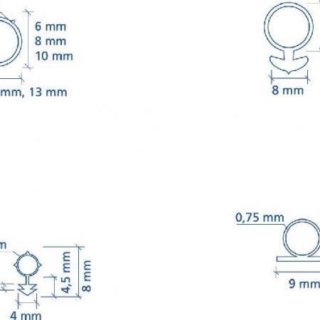 Joint tubulaire silicone posé_tech