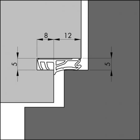 8350 ACBF Peripheral frame seal detail