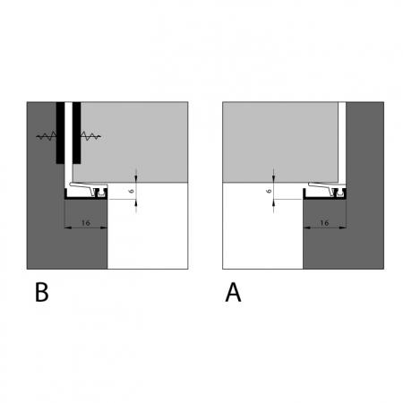 Rebate perimeter seal AIB 3N XL detail