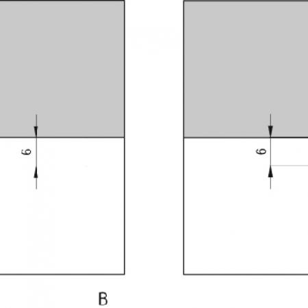 Rebate perimeter seal Aluminium white a 25pc (AIB 4G) detail