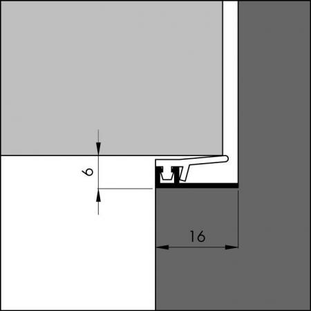 Rebate perimeter seal AIB 4N Self-adhesive detail