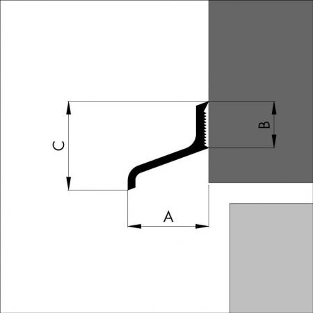 ALD A125 rain deflector detail