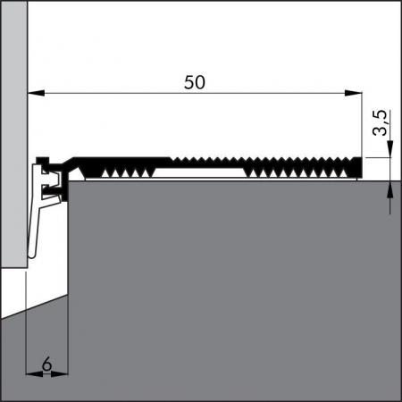  ANB 7 self-adhesive wear strip detail