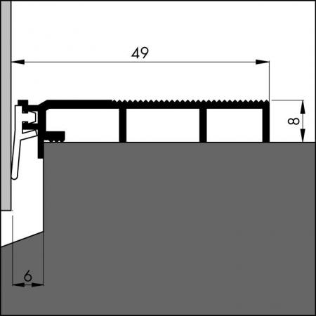 Slijtstrip ANB 7 N detail