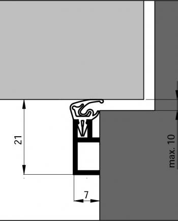 Opbouw tochtprofiel ARP+