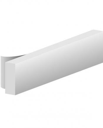 Schuim 9x6 mm Tochtband