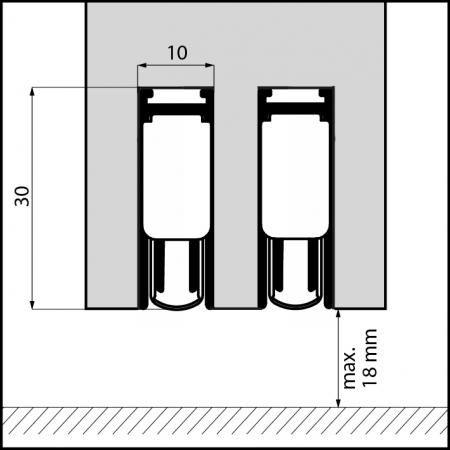 Dropseal EllenMatic Slim Soundproof detail x2