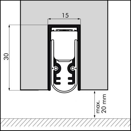 Dropseal EllenMatic Soundproof detail