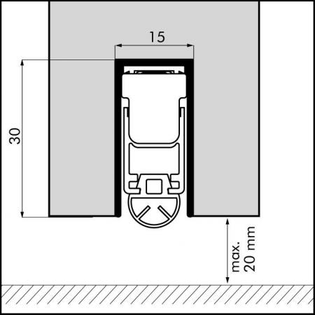 Dropseal EllenMatic Uni-proof detail