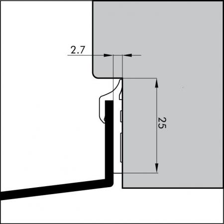 Fensterbankprofil 1