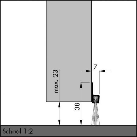 IBS 39 brush seal detail