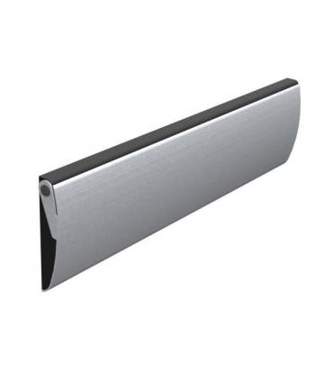 Luxury letterbox cover Inox